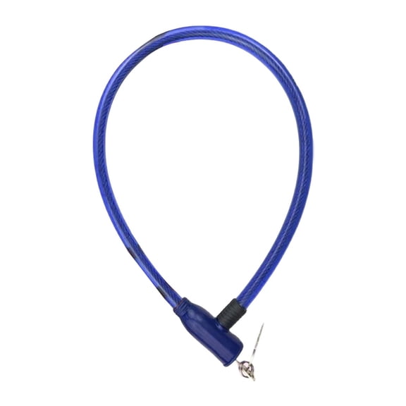 80mm Scooter Lock With Two Keys - Coil Ring for Outdoor Cycling Accessories