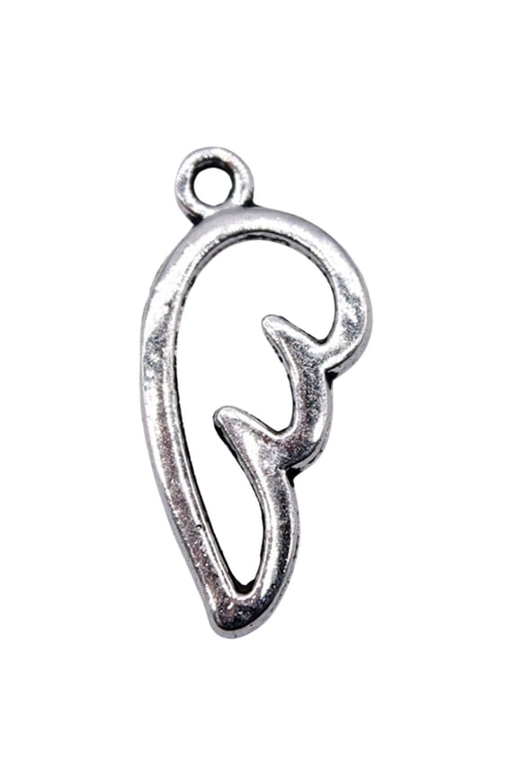 80pcs Angel Wing Pendant Set DIY Jewelry Making Charm Antique Silver Pendants