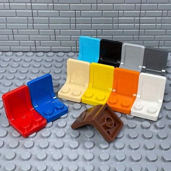 80pcs Bricks Parts 2x2 Utensil Seat Chair Compatible 4079 Figures Bricks DIY Assmble Building Blocks Particle Kid Gift
