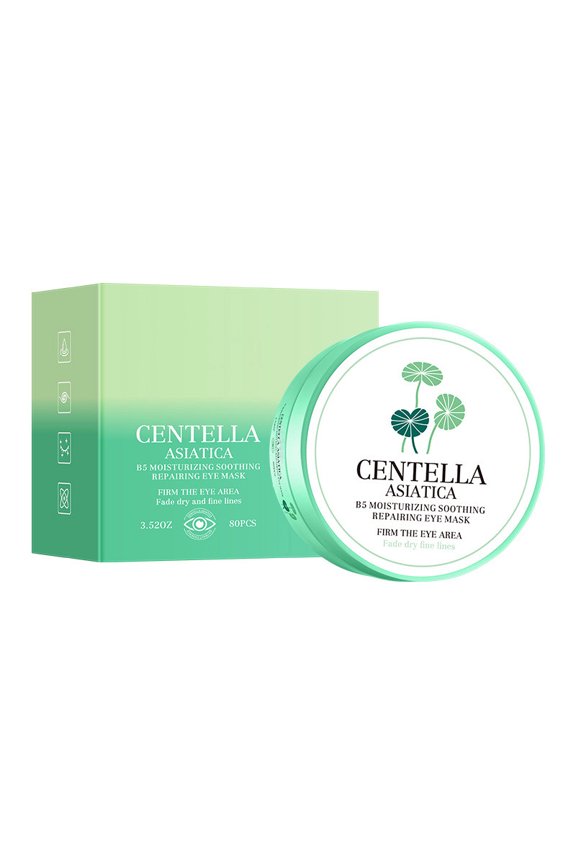 80pcs Centella Asiatica Under Eye Patches Gentle Soothing Eye Care Mask