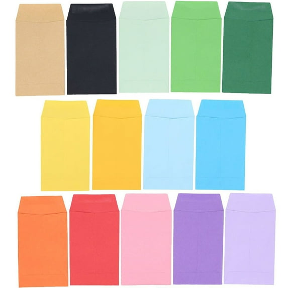 80pcs Small Cash Envelopes Money Storage Envelopes Budget Envelopes Colorful Small Paper Envelopes