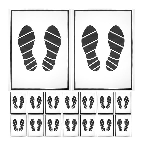 80pcs Waterproof Paper Car Floor Mats Disposable Floor Pads Covered Plastic Film Automotive Foot Mat For Vehicle Supplies