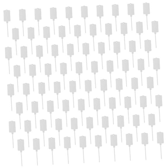80pcs Waterproof Plastic Marking Ticket Warehouse Inventory Management Supplies