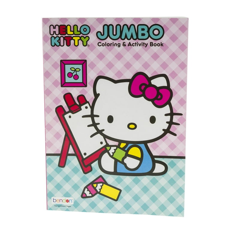 18 Pieces Hello Kitty Activity Coloring Book (80 Pg) - Coloring & Activity  Books - at 