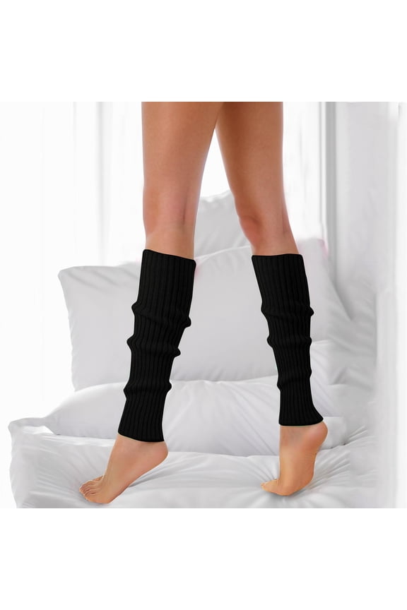 80s 90s Leg Warmers For Women Neon Ribbed Leg Socks Stylish Accessories Colorful Fluorescent Wool Knitted Sock Sleeves Boys Socks 4-6 Years Socks Girls Size Compression Socks Men Mens Socks Size 9-11