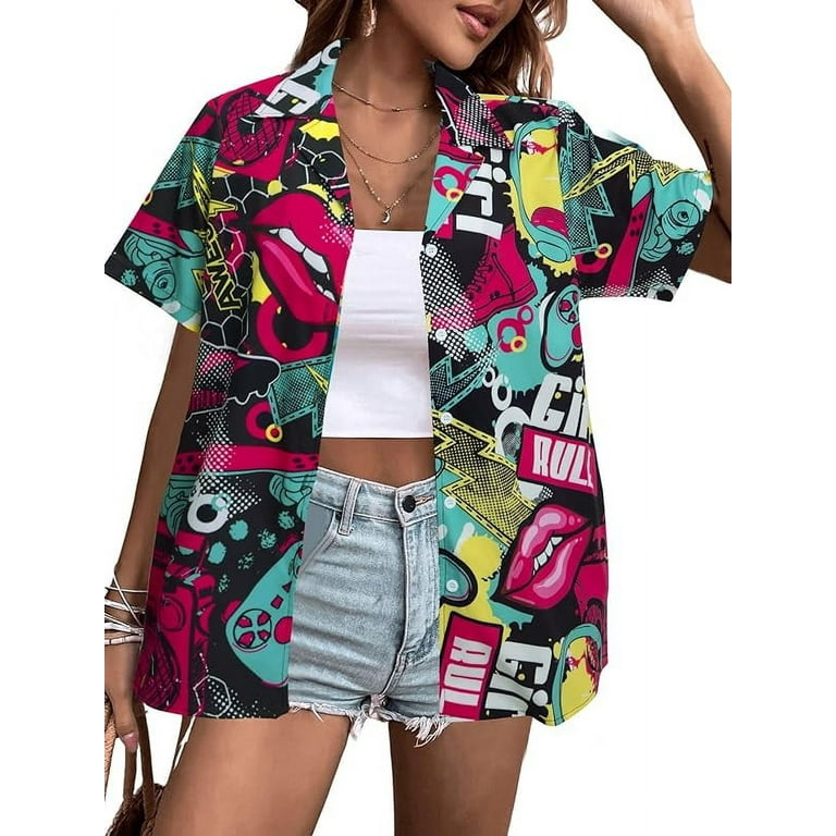 80'S Rock! | Retro 80s Party Wear Outfit Shirt 80'S Rock! | Retro 80s Party Wear Outfit Shirt