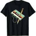 thumbnail image 1 of 80s 90s Retro Party Costume Nostalgia Cassette T-Shirt, 1 of 7