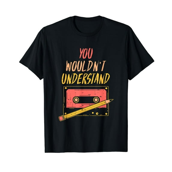 80s Cassette Tape T Shirt 1980s Nostalgia The Struggle