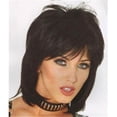thumbnail image 1 of 80s Cool Wig in Black, 1 of 1