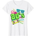 thumbnail image 1 of 80s Costume Theme Party 80s Outfit Retro Party Vintage T-Shirt, 1 of 3