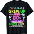 thumbnail image 1 of 80s Design For Women Rave Outfit & 80s Festival Costume T-Shirt, 1 of 4