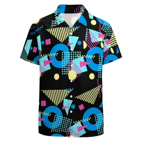 80s Disco Outfit Hipster Free Mens 80s Golf Shirt Dry Fit Performance Short Sleeve Print Shirts Funny 90s Golf Shirts for Men