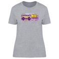 thumbnail image 1 of 80s Disco Party T-Shirt Women -Image by Shutterstock, Female Small, 1 of 2