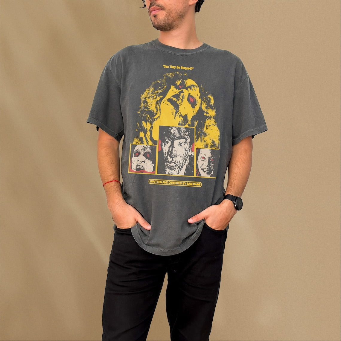 80s Evil Horror Movie TShirt, Grunge Dead Movie, 1980s Horror Inspired