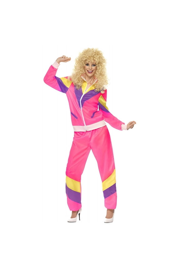 80s Fashion Female Shell Suit Adult Costume