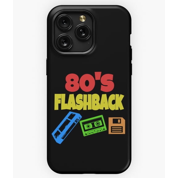 80s Flashback Retro Decade Nostalgia Graphic A10641 Phone Case for iPhone 11 to 17 Pro Max