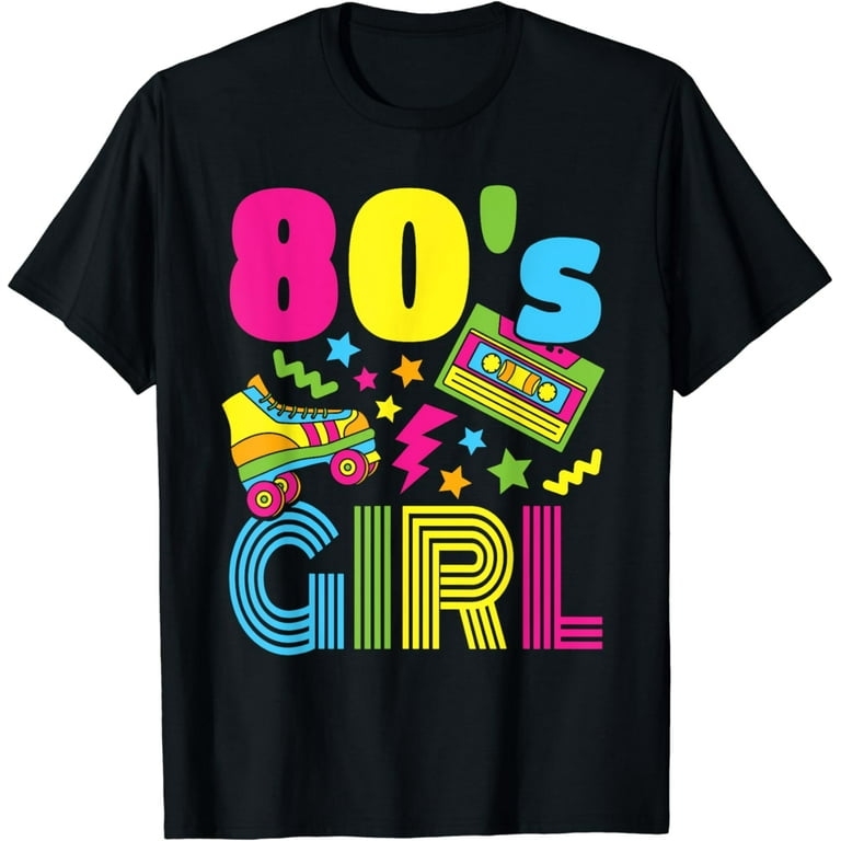 Costume 80's T Shirt Fashion This Is My 80's Costume 80s