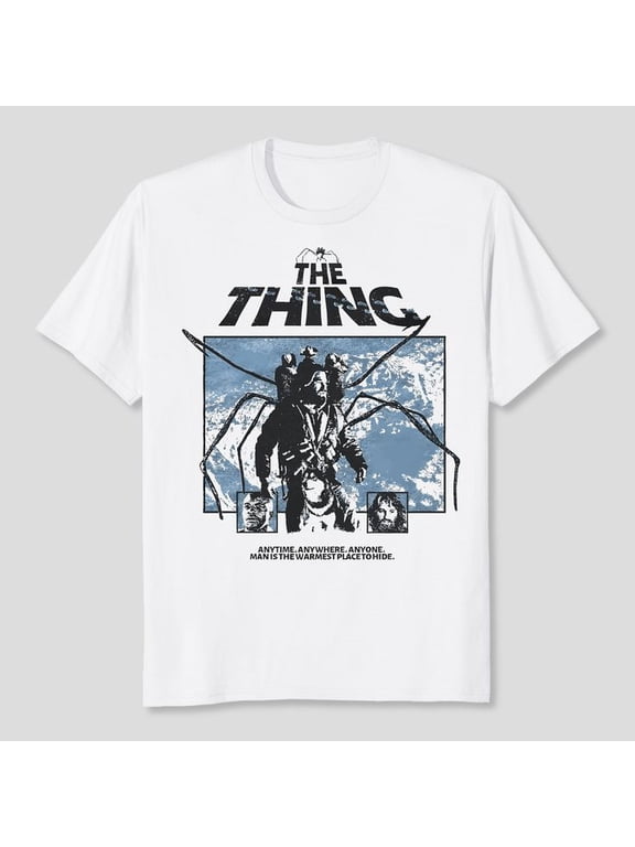 80s Horror Movie, Retro Japanese Film Tee,The Thing Shirt, Sci-Fi Movie Merch, S-5XL, TRENDING TSHIRT