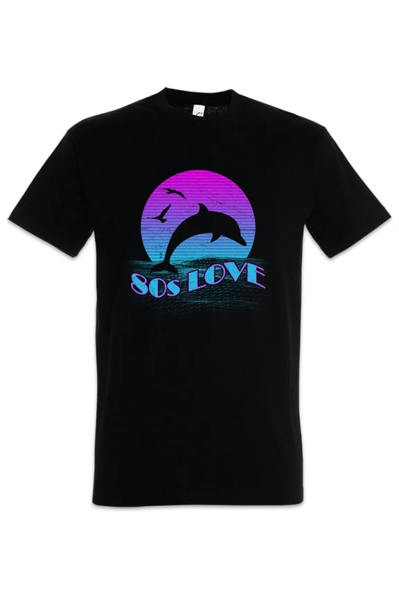 80s Love T-Shirt Audio Synthesizer LFO Sound Wave Electro Sampler DJ MC Fun