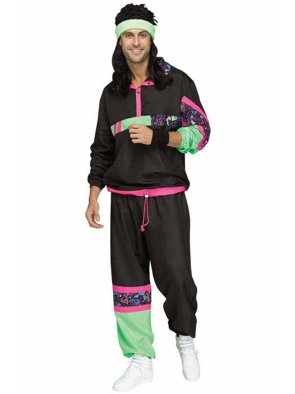 80s Male Track Suit Adult Costume
