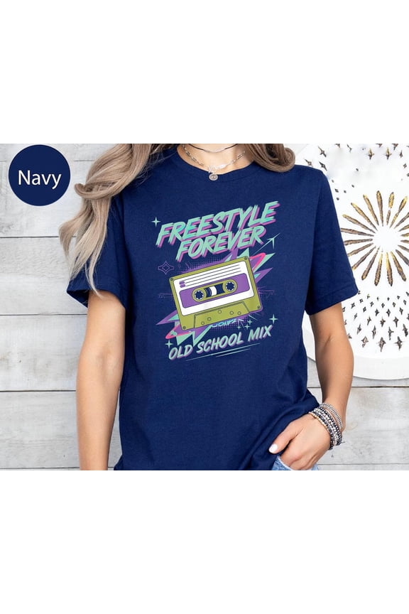 80s Mixtape Graphic Tee: Retro Freestyle Music Shirt TSHIRT All Size S-5XL