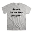 thumbnail image 1 of 80s Music T-Shirt – Retro Playlist Graphic Tee, Vintage 1980s Style Shirt for Men and Women, Classic Music Fan Gift, 1 of 3