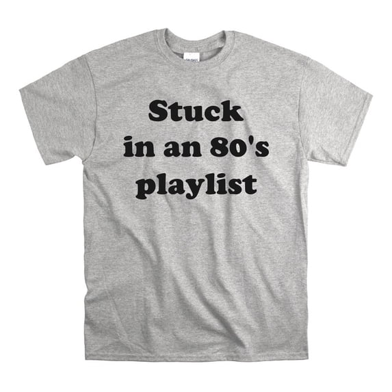 80s Music T-Shirt – Retro Playlist Graphic Tee, Vintage 1980s Style Shirt for Men and Women, Classic Music Fan Gift