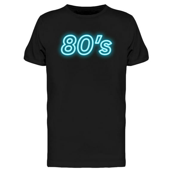 80s Neon Icon T-Shirt Men -Image by Shutterstock, Male Small