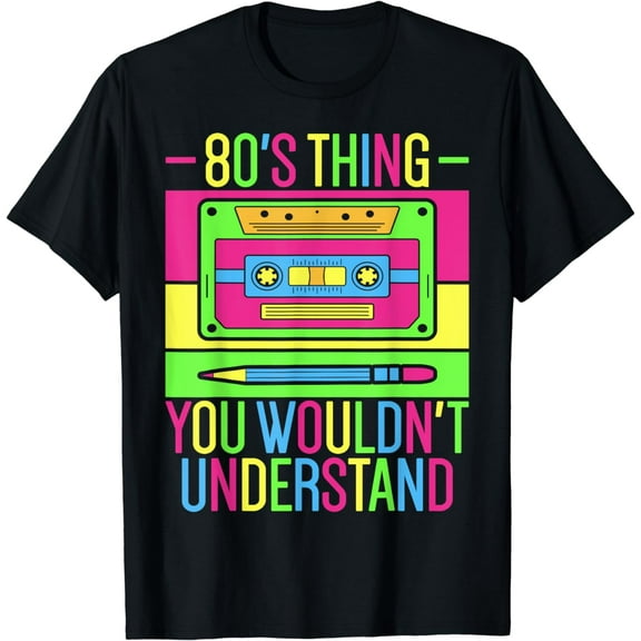 80s Outfit 1980s Fashion 80 Theme Party 80s Costume Eighties T-Shirt