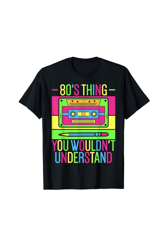 80s Outfit 1980s Fashion 80 Theme Party 80s Costume Eighties T-Shirt