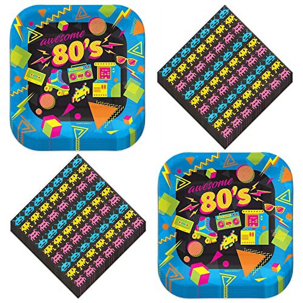80s Party Supplies Totally Awesome Throwback Theme 1980's Icons
