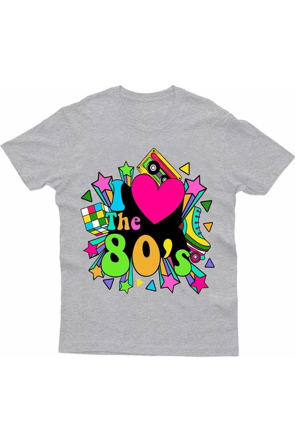 80s Party T-Shirt – Vintage Retro Costume Graphic Tee, 1980s Theme Party Shirt, Throwback Nostalgia Tee, Unisex Retro Outfit
