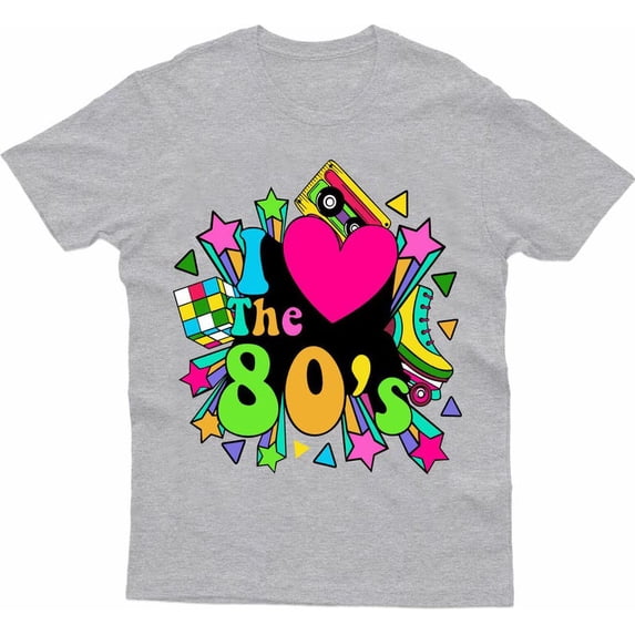 80s Party T-Shirt – Vintage Retro Costume Graphic Tee, 1980s Theme Party Shirt, Throwback Nostalgia Tee, Unisex Retro Outfit