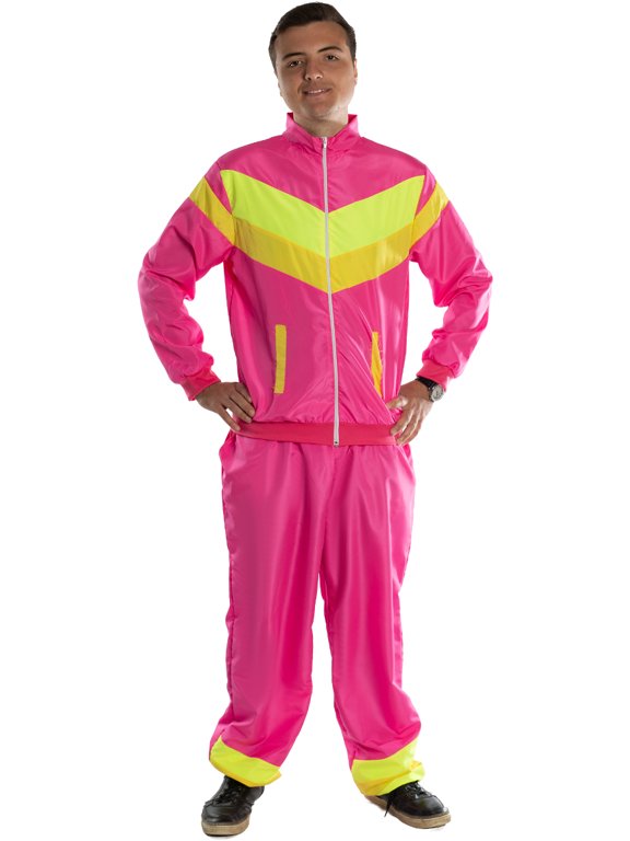 80s Shell Suit Men's Costume Medium 38-40