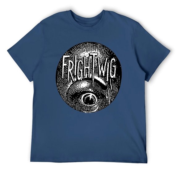 80s Punk Rock Inspired Graphic T-Shirt, Vintage Women's Band Style Cotton Tee Navy-style 2XL