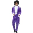thumbnail image 1 of 80s Purple Musician Costume, Extra Large, 1 of 3
