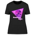 thumbnail image 1 of 80s Retro Summer Time   T-Shirt Women -Image by Shutterstock, Female Large, 1 of 4