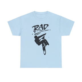 80s Retro Team RAD Graffiti Racing Bike Design Unisex Heavy Cotton Tee