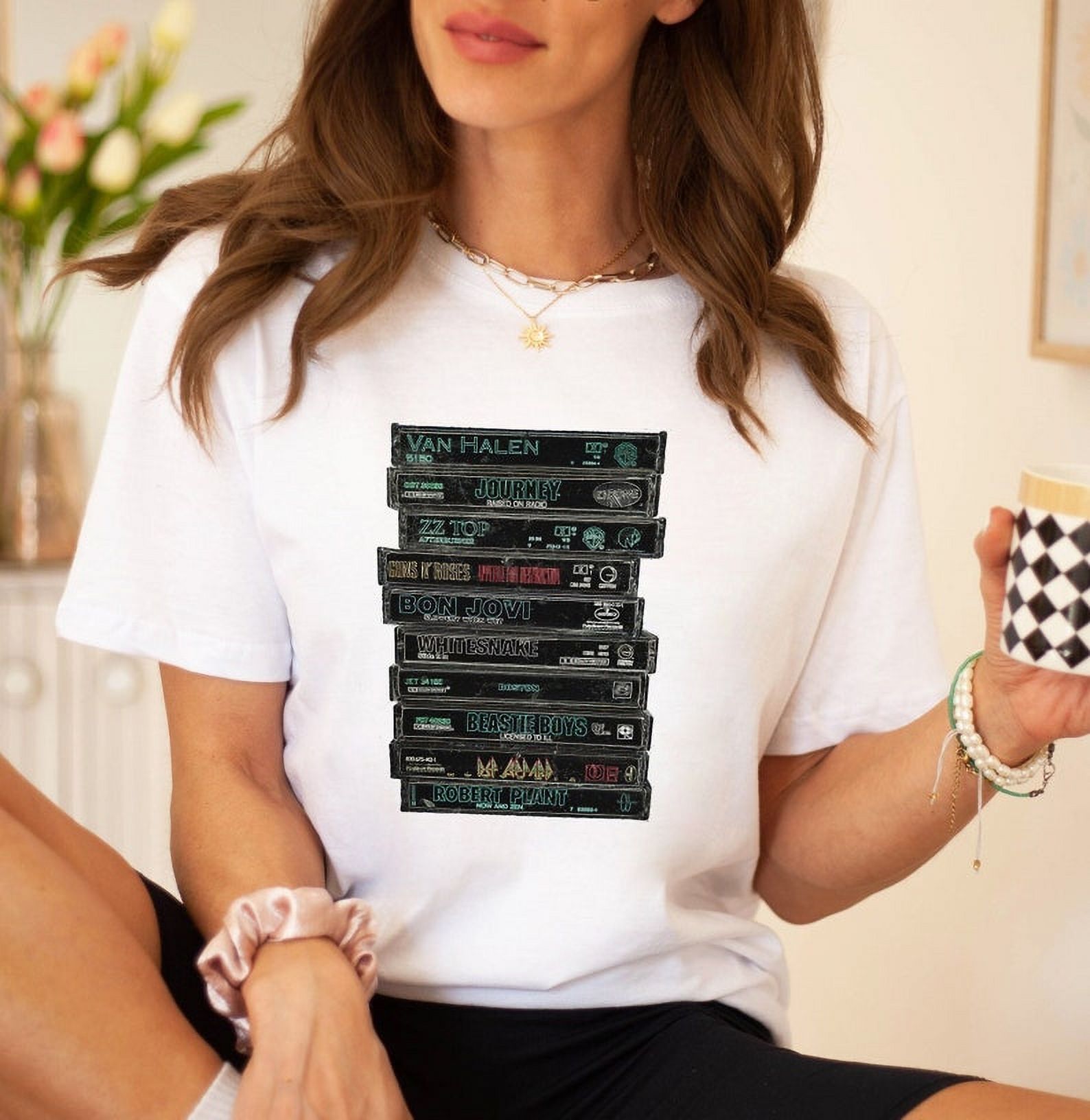 80s Rock Cassettes, Neon Look, Mix Tape, Vintage, Retro, Classic Rock