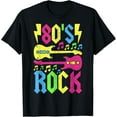 thumbnail image 1 of 80s Rock Concert Outfit 1980s Fashion 80s Band Party Costume T-Shirt, 1 of 4