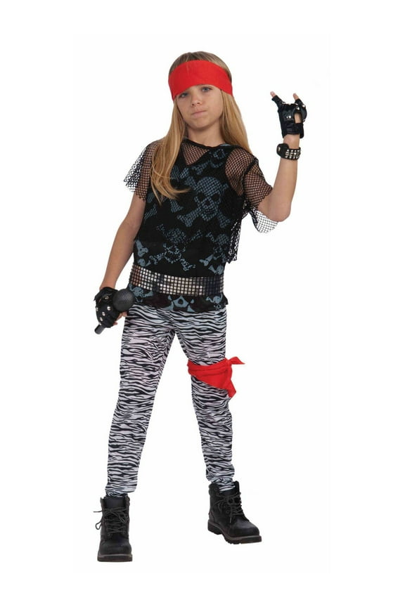80s Rock Star Boy Child Costume (Large)