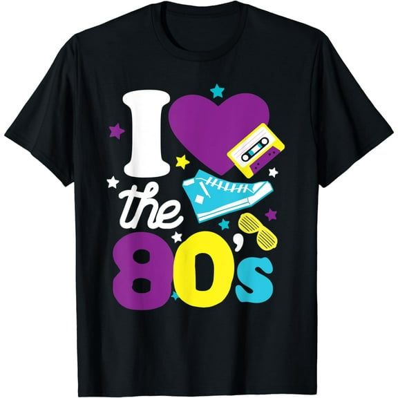 80s Shirt I Love The 80s Shirt 80s Clothes Women and Men T-Shirt