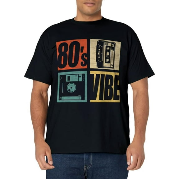 80s Vibe 1980s Fashion Theme Party Outfit Eighties Costume T-Shirt