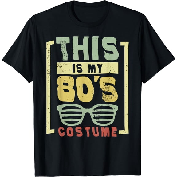 80s gift, This Is My 80s Costume gift, 80s Party T-Shirt