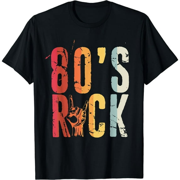80s rock retro vintage 80s rock fan T-Shirt