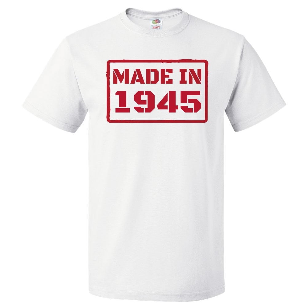 T-shirt Homme - Anniversaire 81 Ans - Vintage 1945