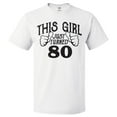 thumbnail image 1 of 80th Birthday Gift For 80 Year Old This Girl Turned 80 T Shirt Gift, 1 of 2