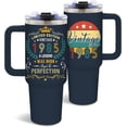 thumbnail image 1 of 80th Birthday Gifts for Men, Vintage 1945 Tumbler for 80 Year Old Dad, Family Birthday Decorations, Best 80th Gift Idea, 40 Oz Tumbler with Handle Christmas Gifts, 1 of 2