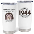 thumbnail image 1 of 80th Birthday Gifts for Women, 1944 Birthday Gifts, Birthday Gifts for 80 Years Old, Best 80th Ever Birthday Gifts, Funny 80th Birthday Gifts Ideas, Unique Birthday Gifts for 80th 20 oz Tumbler, 1 of 6