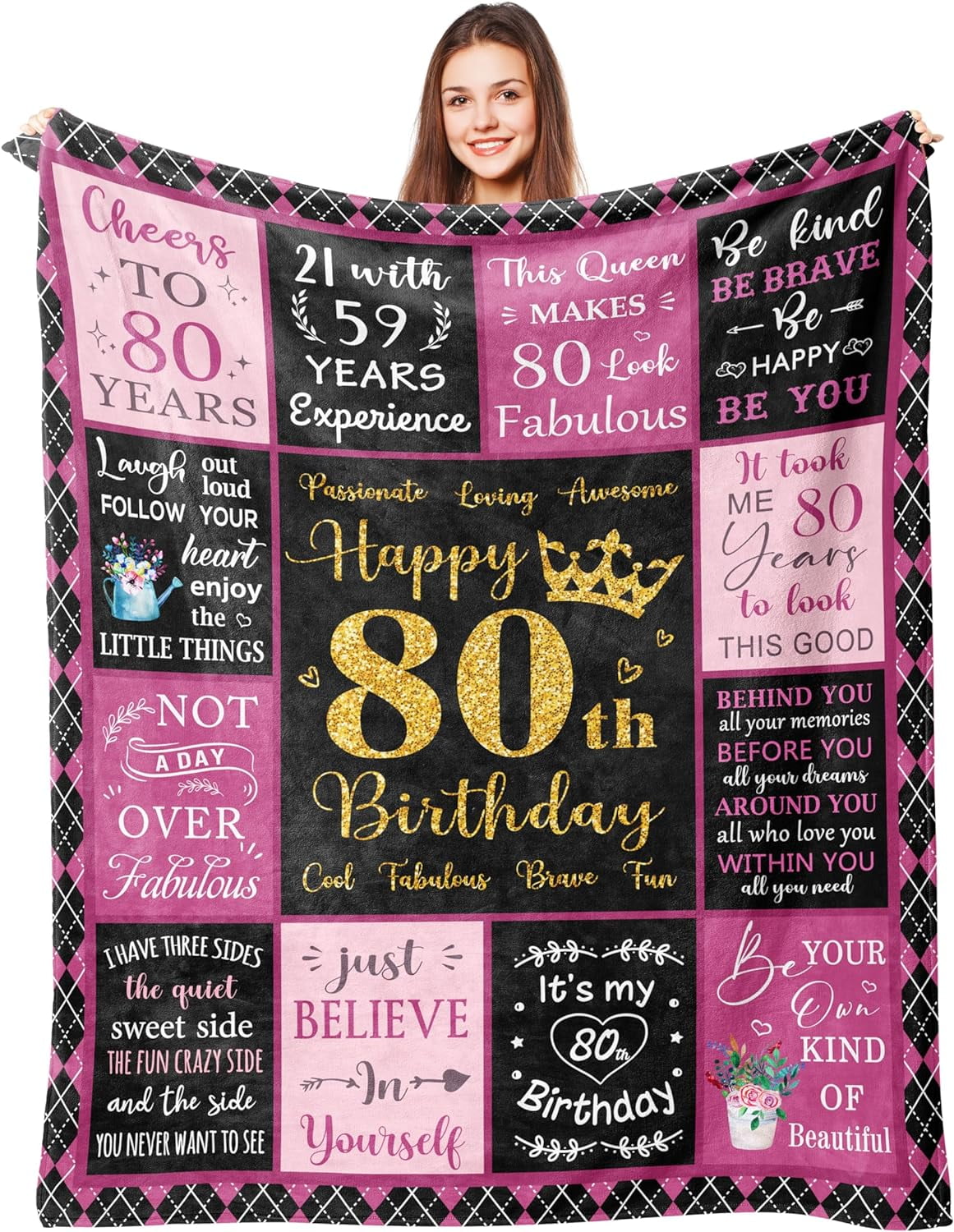 80th Birthday Gifts for Women, 80 Year Old Birthday Gifts for Women — free download